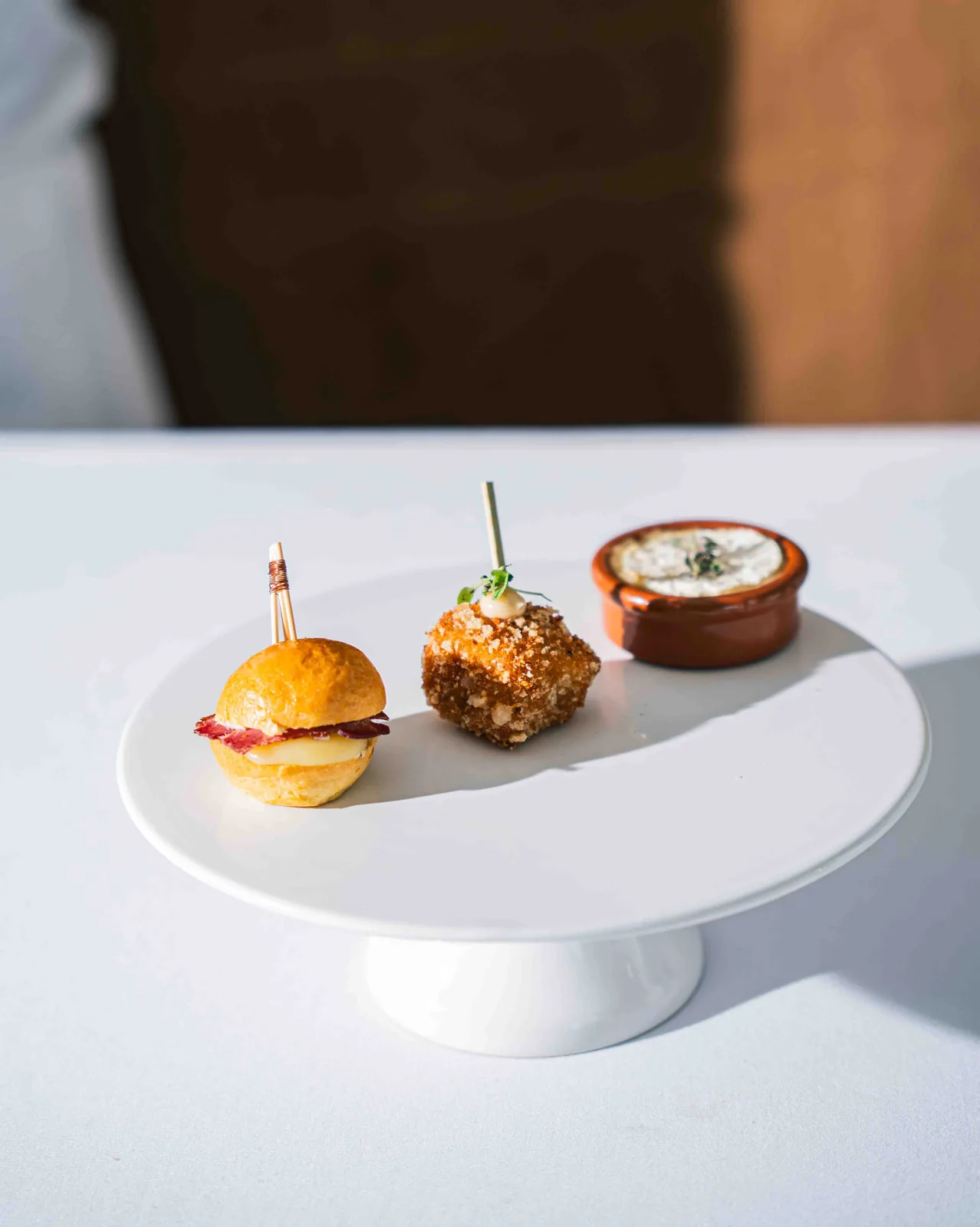 Mini burger et bouchées