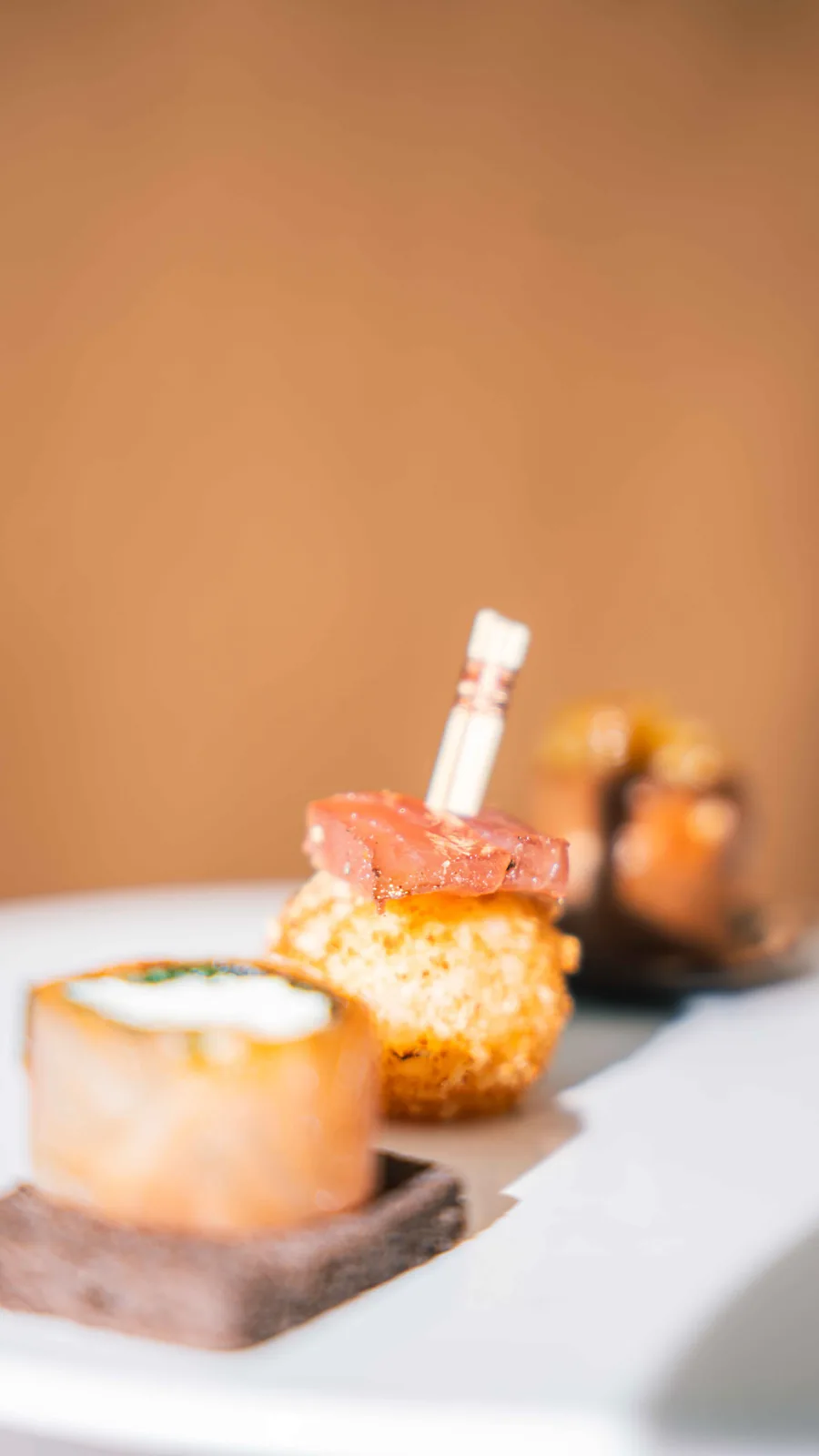 Trio de bouchées