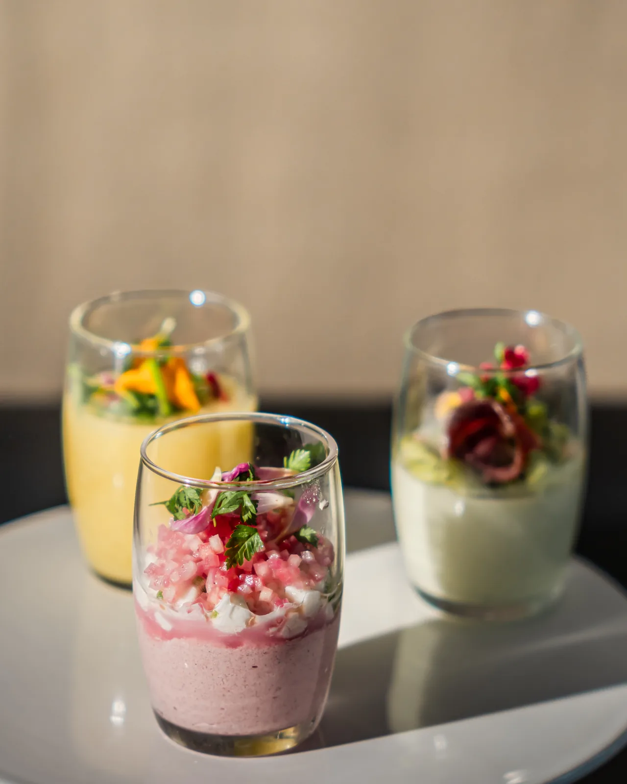 Trio de verrines