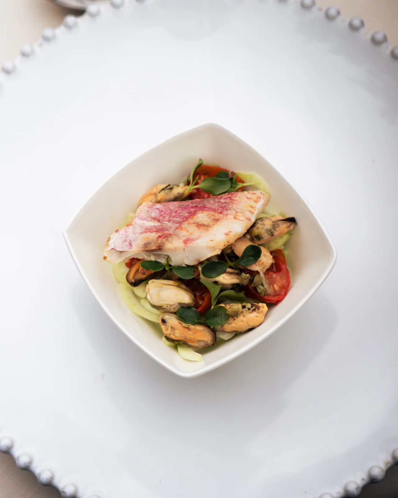 Poisson et moules
